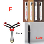 Eyebrow shaping set featuring a foldable black and red stencil tool and multi-use contouring cosmetic pens.