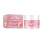 Eelhoe pink makeup base gel in a 30g jar with box featuring text, images, and white text branding.