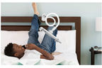 African American Teen with Phone Stand