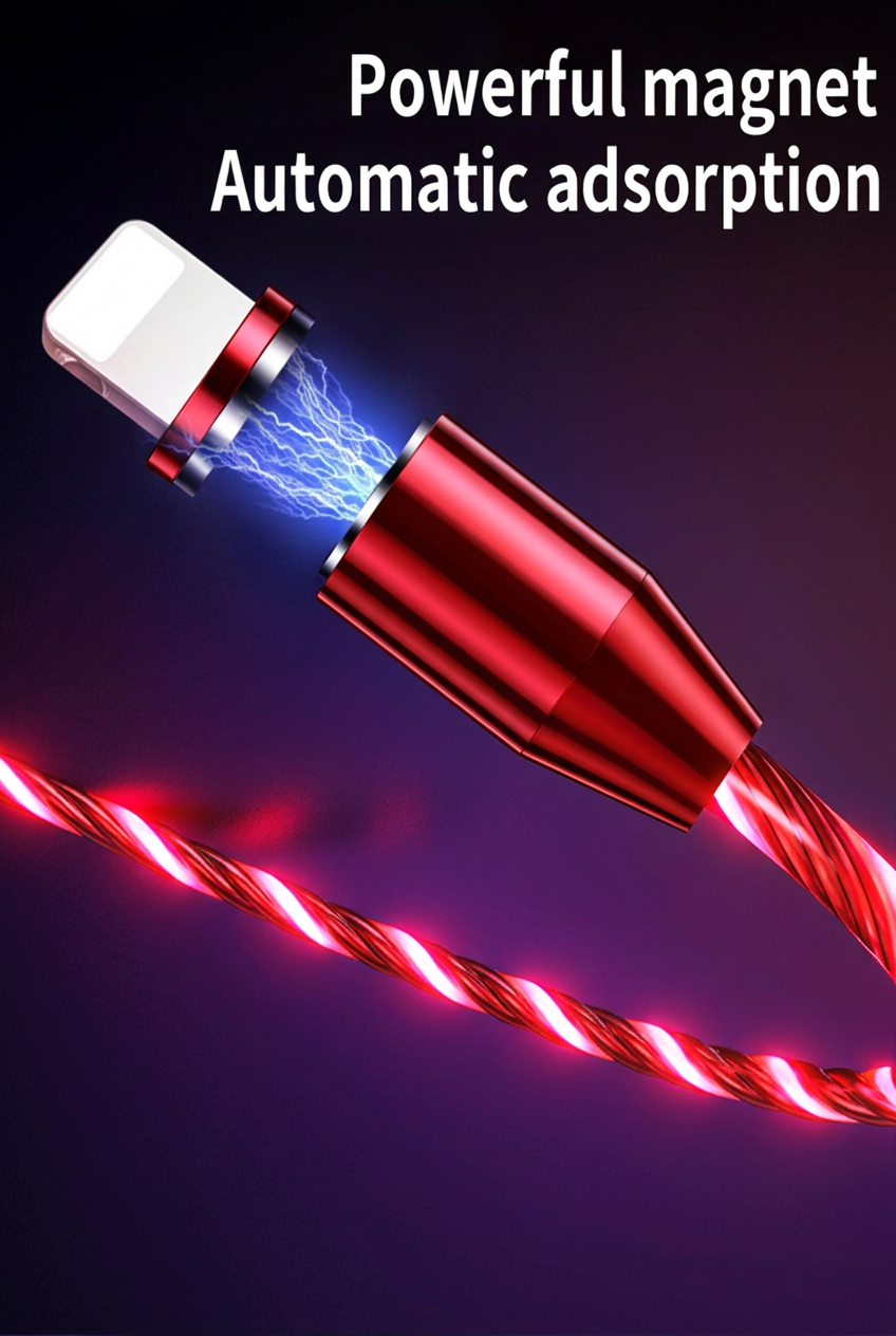 Apple-red magnetic connector