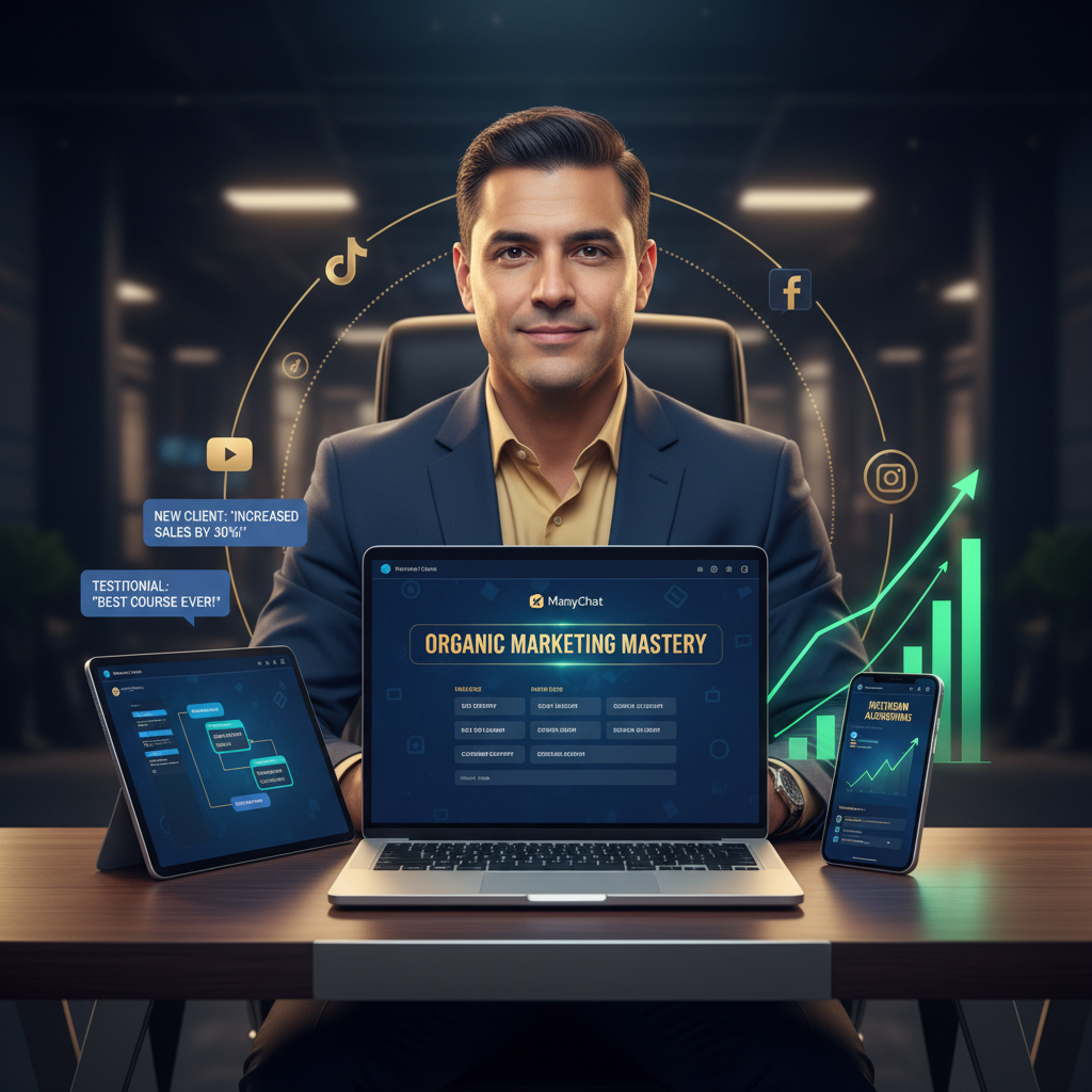 Organic Clients System - Latino Man