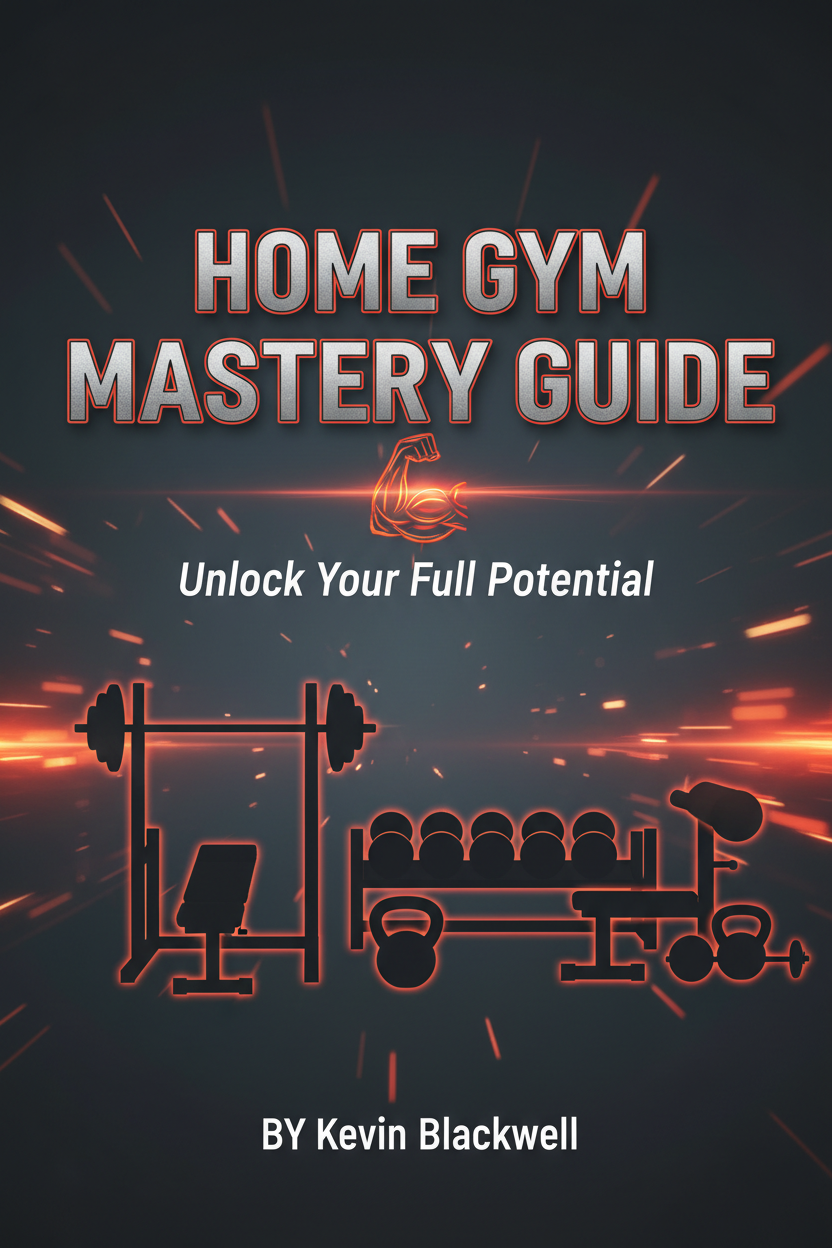 Home Gym Mastery Guide eBook Cover by Kevin Blackwell