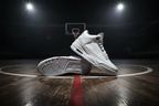 Air Jordan 3 Retro on basketball court