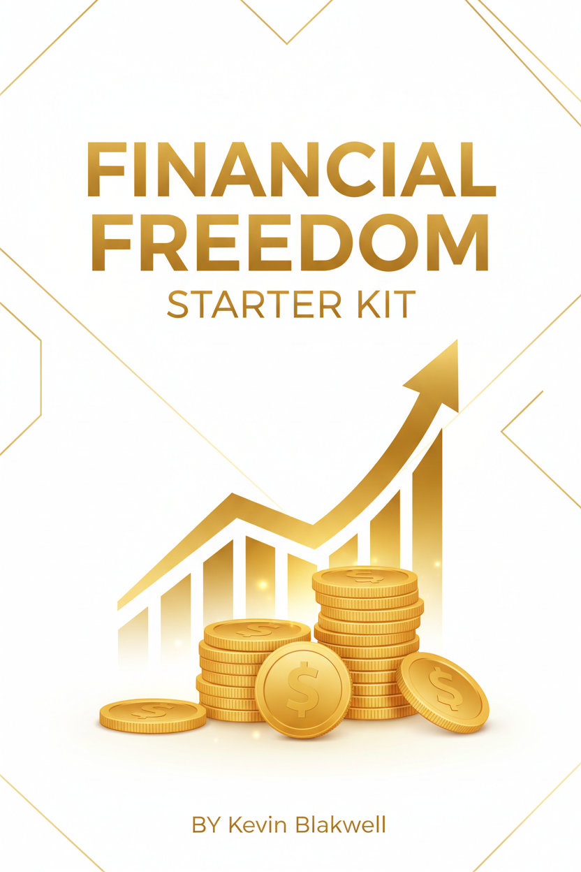 Financial Freedom Starter Kit eBook Cover by Kevin Blackwell