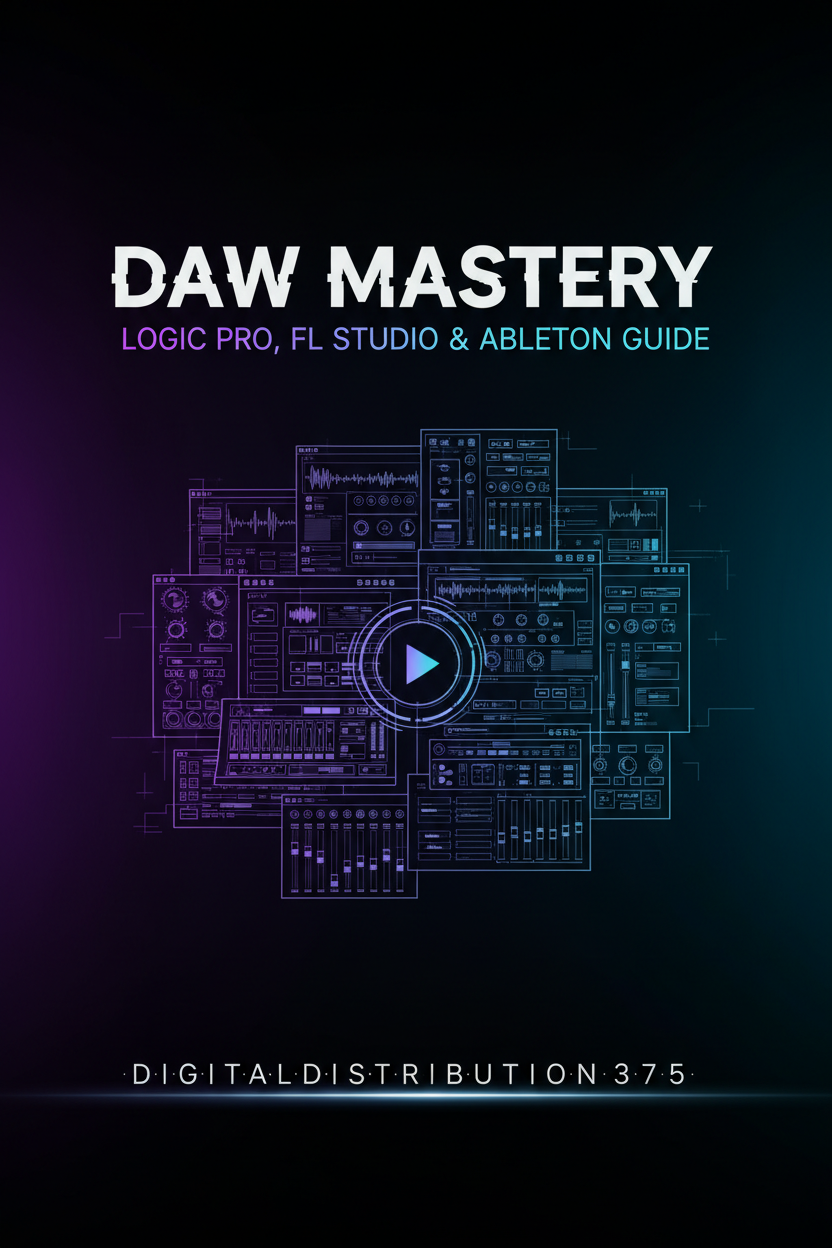 DAW Mastery Guide eBook Cover by Digitaldistribution375