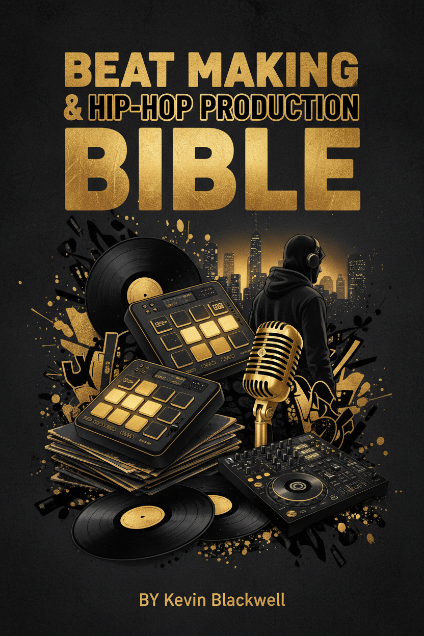 Beat Making & Hip-Hop Production Bible eBook Cover by Kevin Blackwell