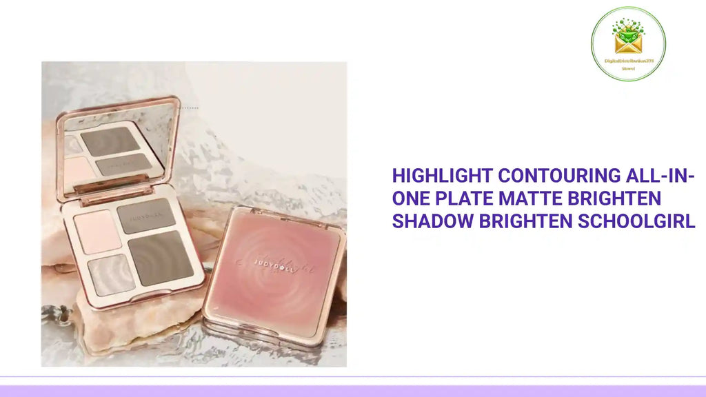Highlight Contouring All-in-one Plate Matte Brighten Shadow Brighten Schoolgirl by@Outfy