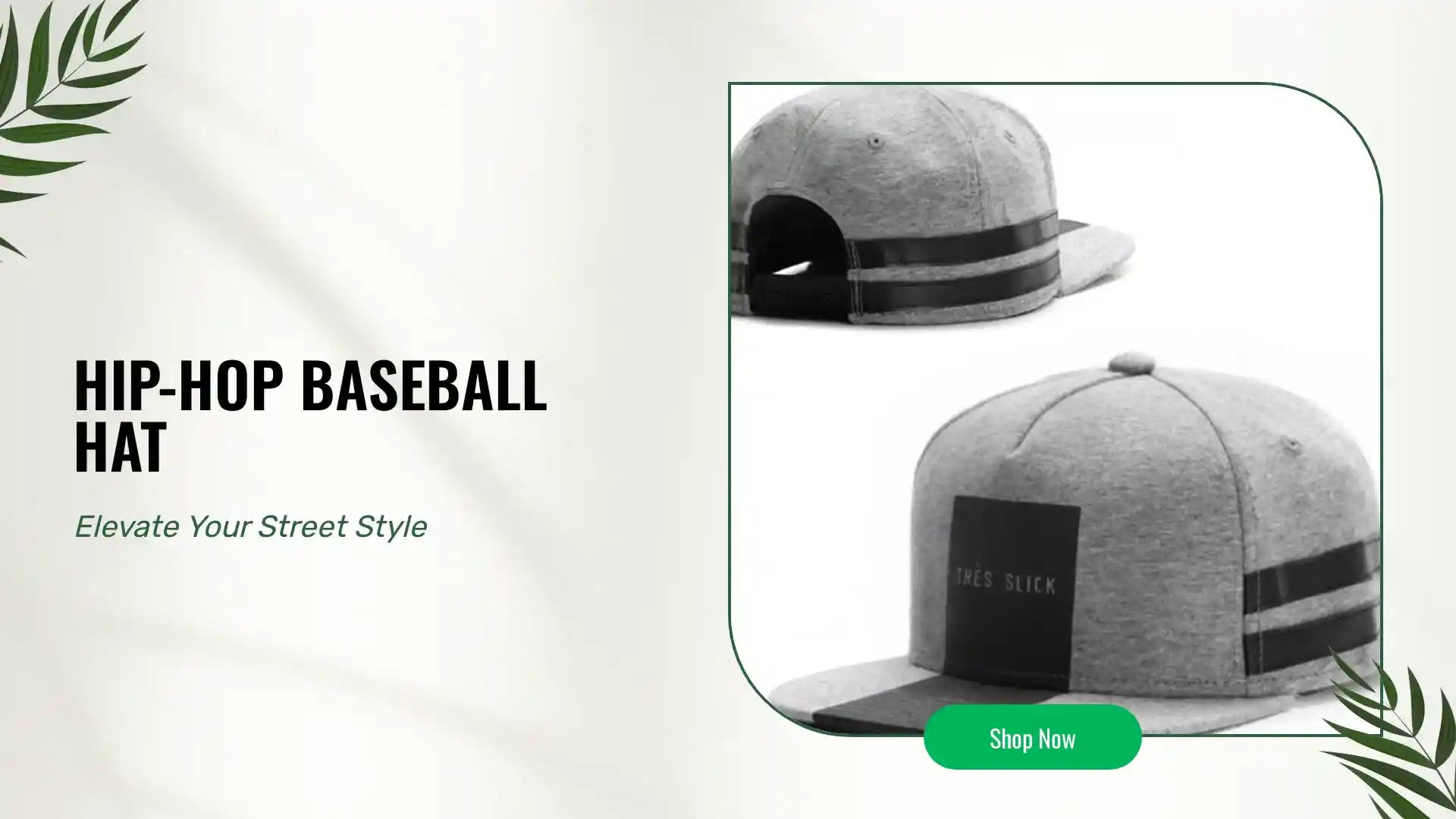 Hip-hop baseball hat by@Outfy