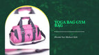Yoga bag gym bag by@Outfy