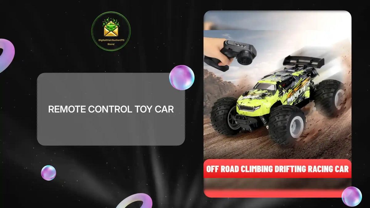 Remote Control Toy Car by@Outfy