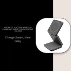 Magnetic Suction Wireless Charging And Folding Phone Holder by@Outfy