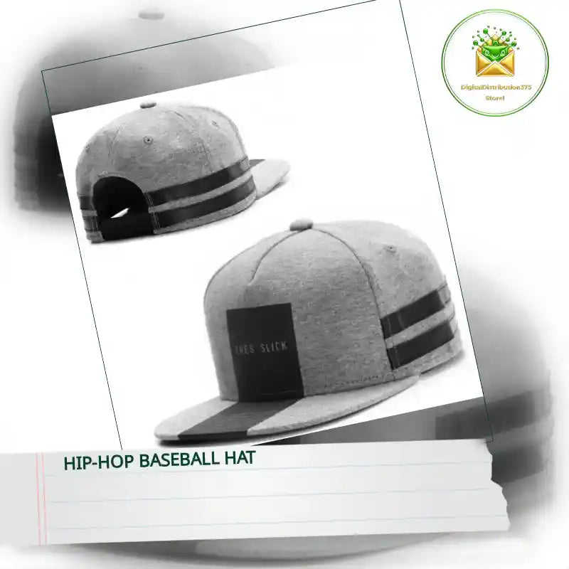 Hip-hop baseball hat by@Outfy