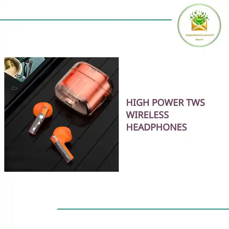 High Power TWS Wireless Headphones by@Outfy