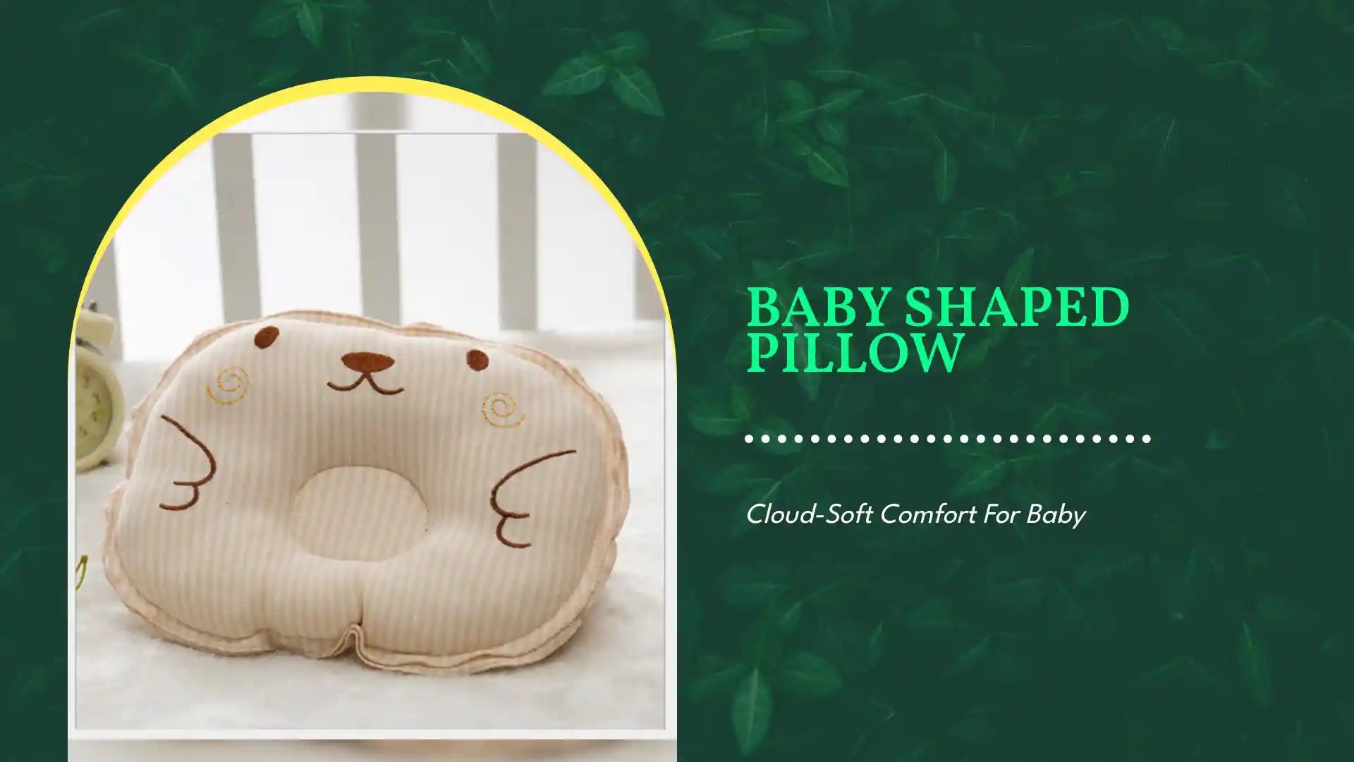 Baby shaped pillow by@Outfy