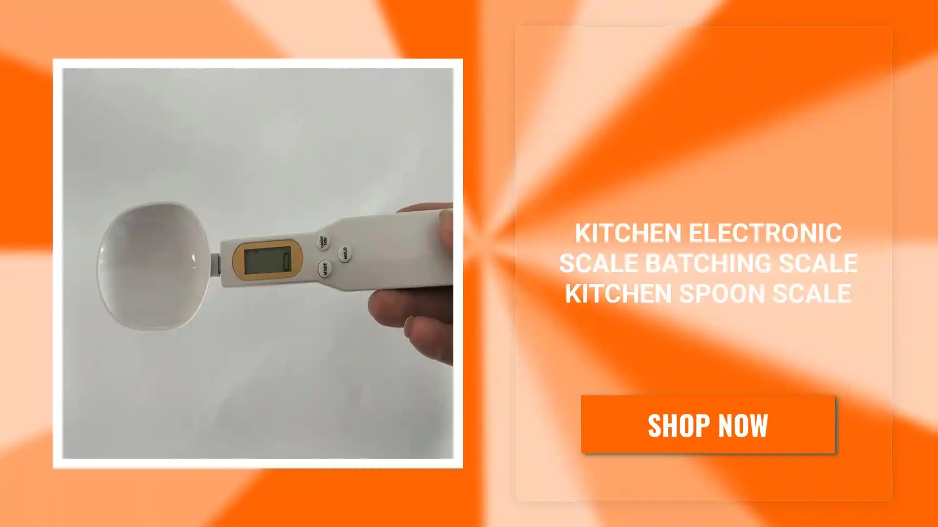 Kitchen Electronic Scale Batching Scale Kitchen Spoon Scale by@Outfy
