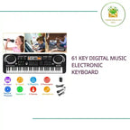 61 Key Digital Music Electronic Keyboard by@Outfy