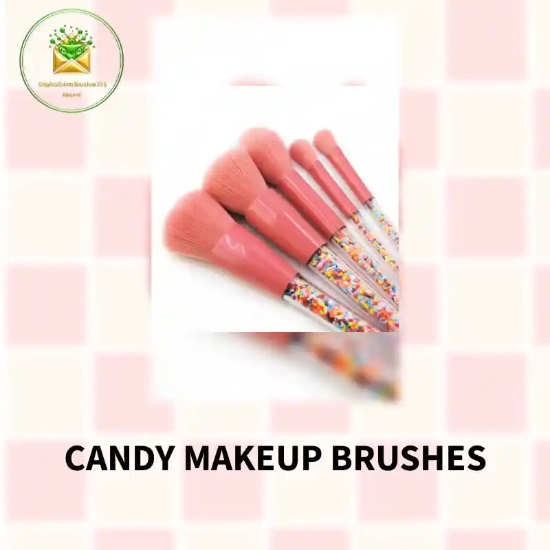 Candy makeup brushes by@Outfy