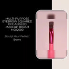 Multi-purpose Eyebrow Squared Off Angled Makeup Brush MOQ500 by@Outfy
