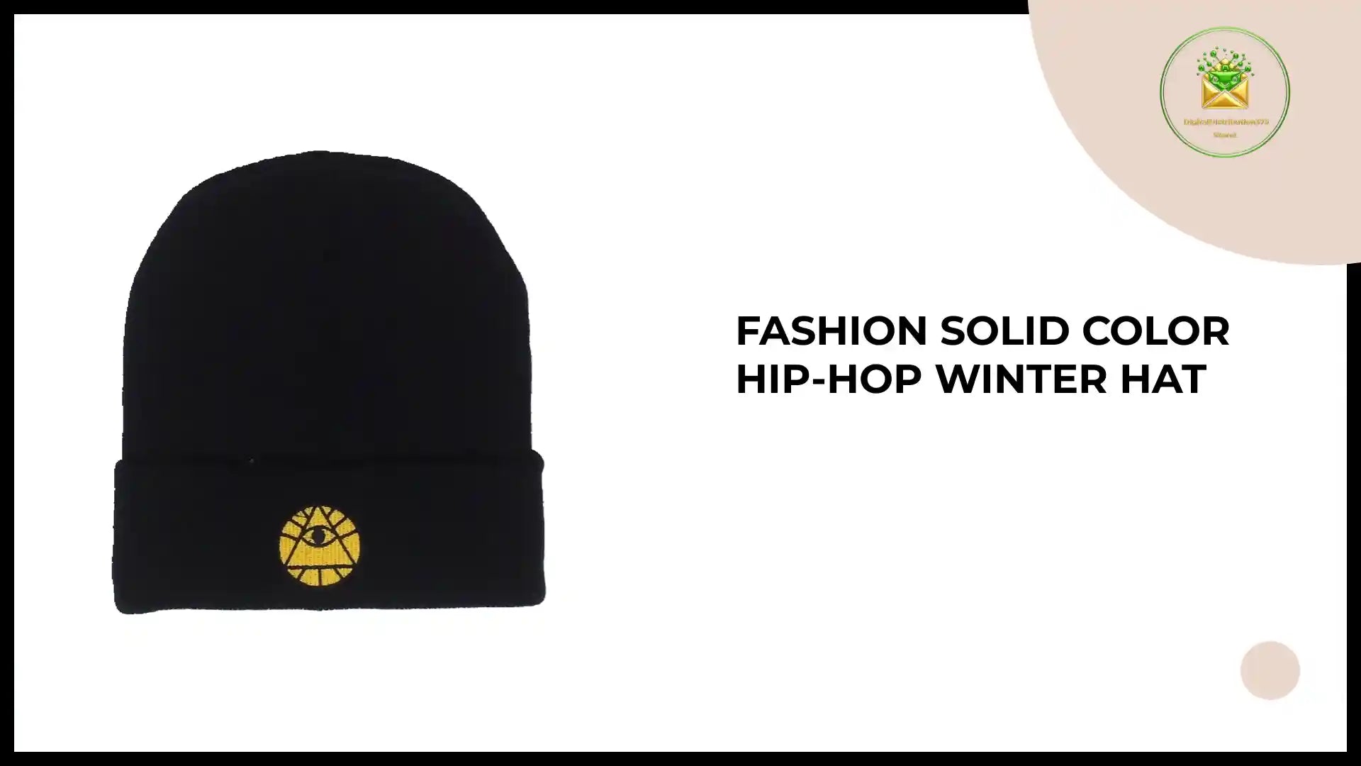 Fashion Solid Color Hip-hop Winter Hat by@Outfy