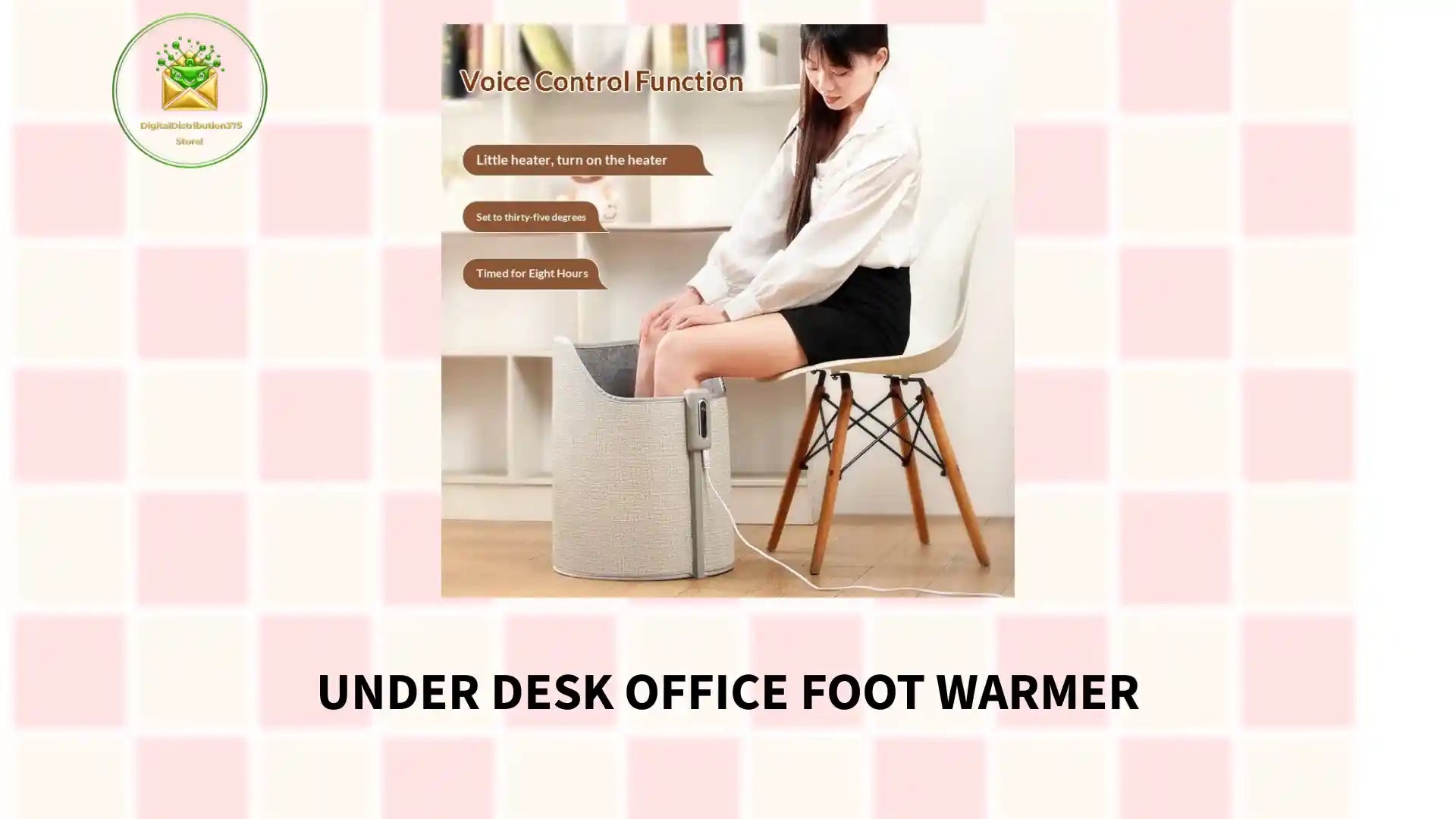 Under Desk Office Foot Warmer by@Outfy