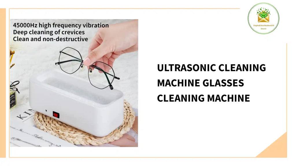Ultrasonic Cleaning Machine Glasses Cleaning Machine by@Outfy