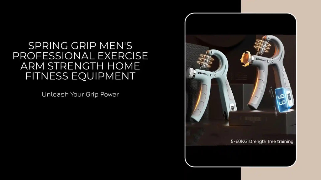 Spring Grip Men's Professional Exercise Arm Strength Home Fitness Equipment by@Outfy