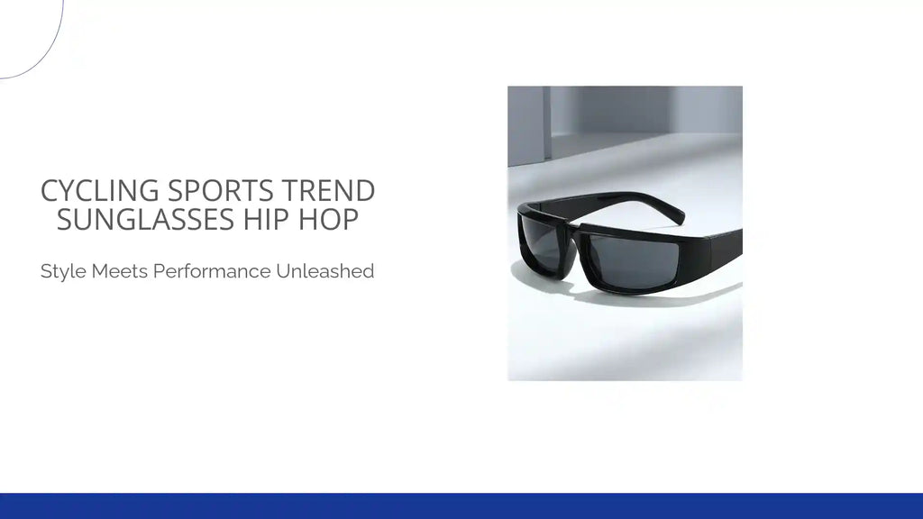 Cycling Sports Trend Sunglasses Hip Hop by@Outfy