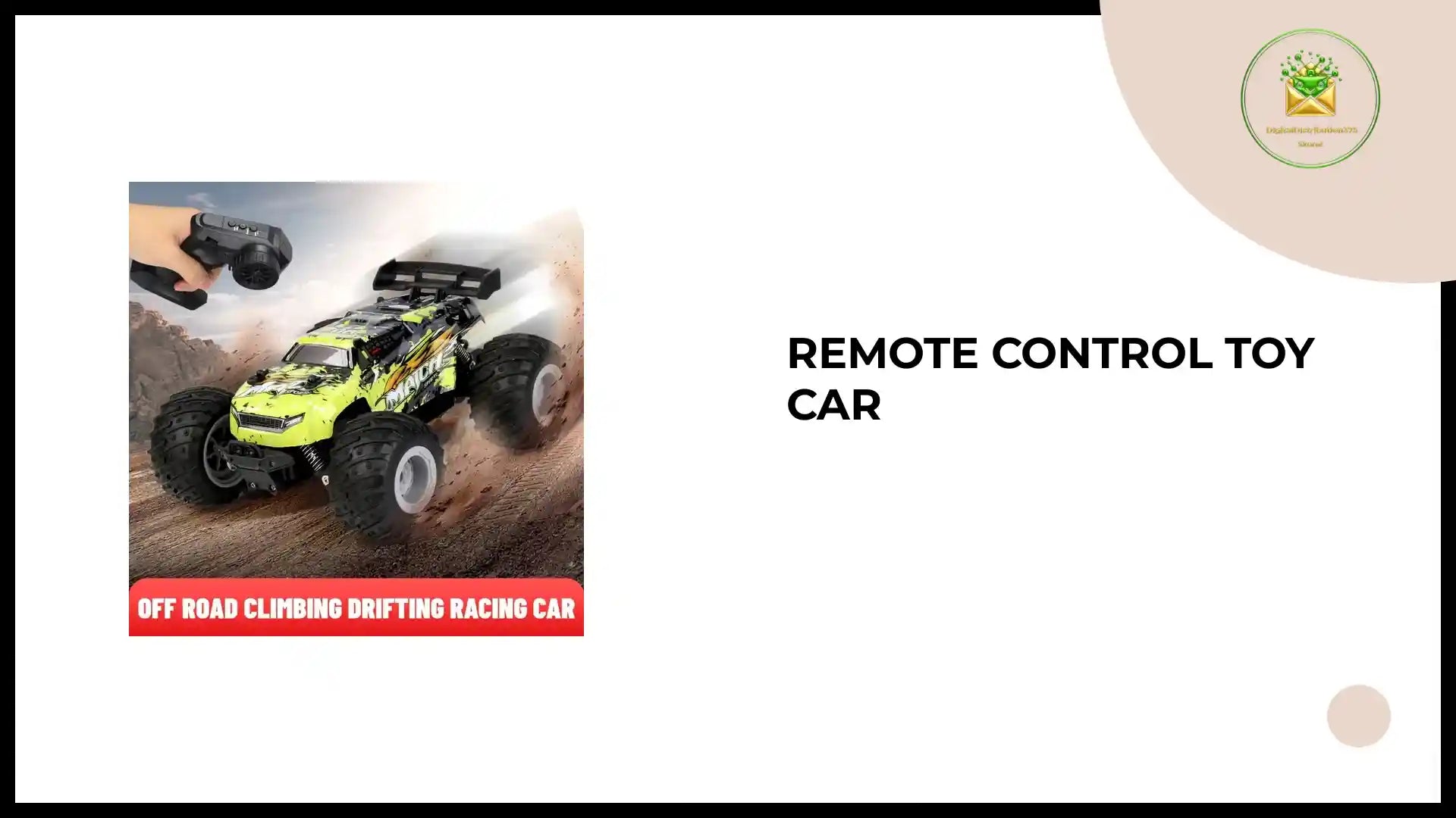Remote Control Toy Car by@Outfy
