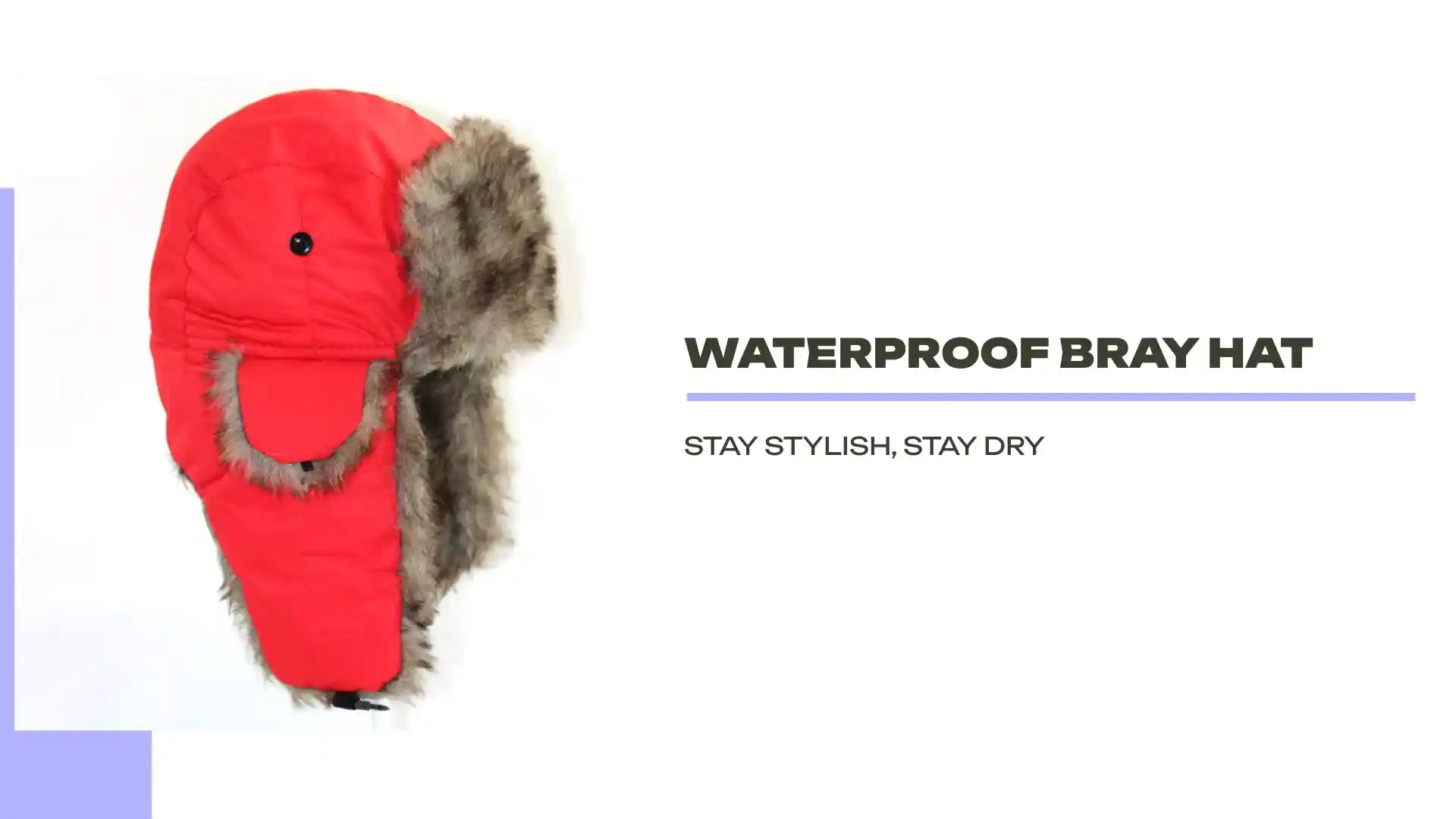 Waterproof Bray Hat by@Outfy