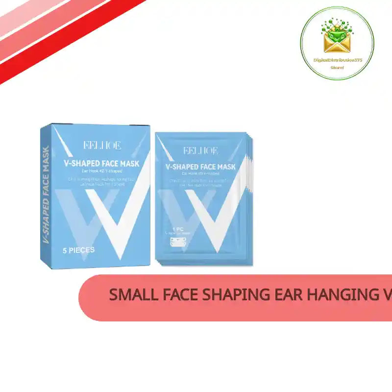 Small Face Shaping Ear Hanging V-face Lifting Facial Mask by@Outfy