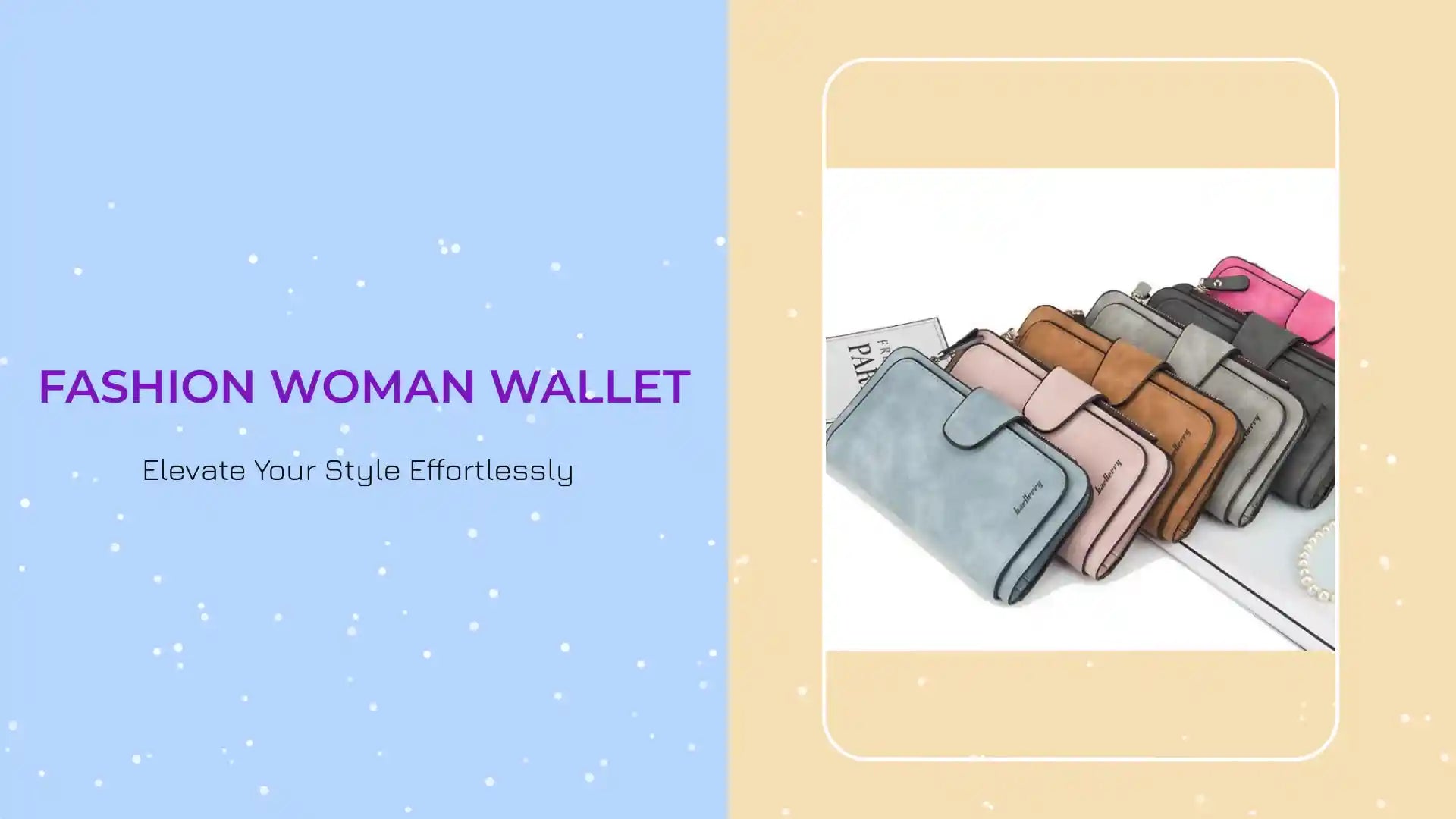 Fashion Woman Wallet by@Outfy