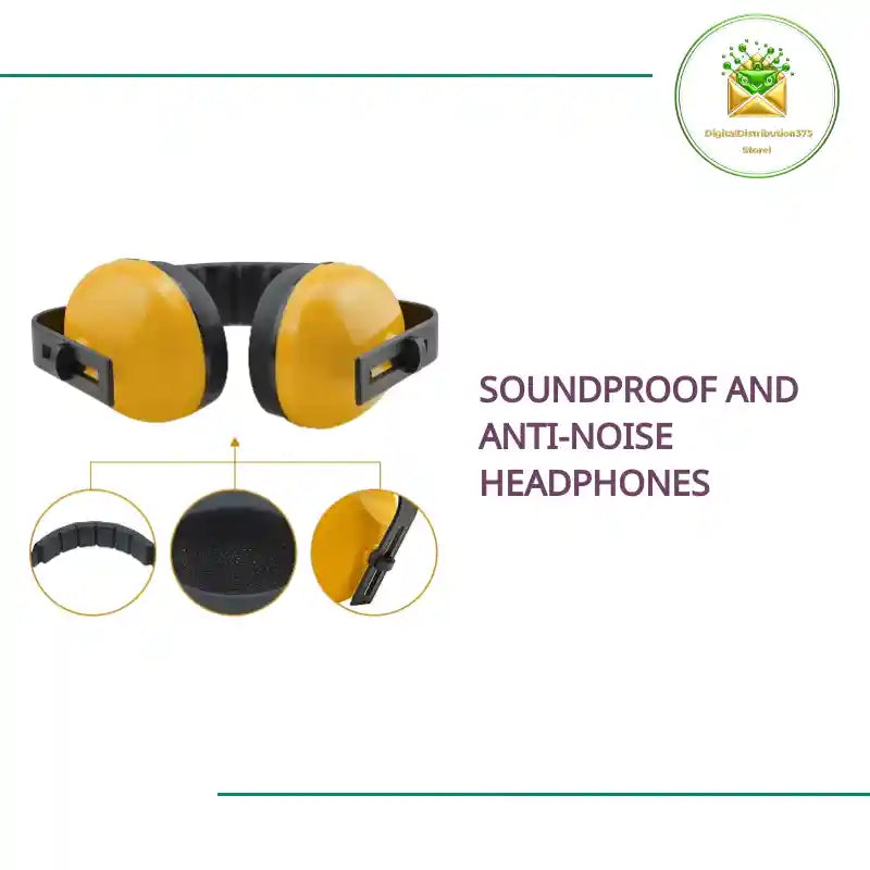 Soundproof and anti-noise headphones by@Outfy