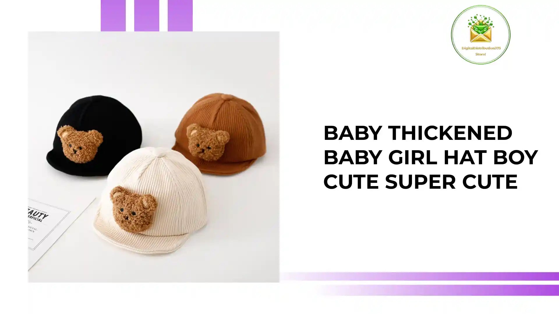 Baby Thickened Baby Girl Hat Boy Cute Super Cute by@Outfy