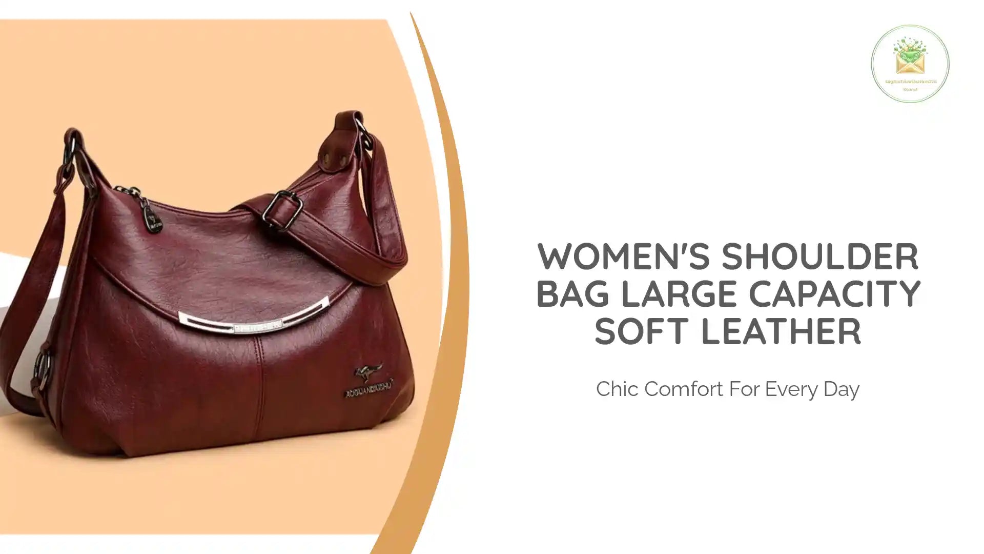 Women's Shoulder Bag Large Capacity Soft Leather by@Outfy