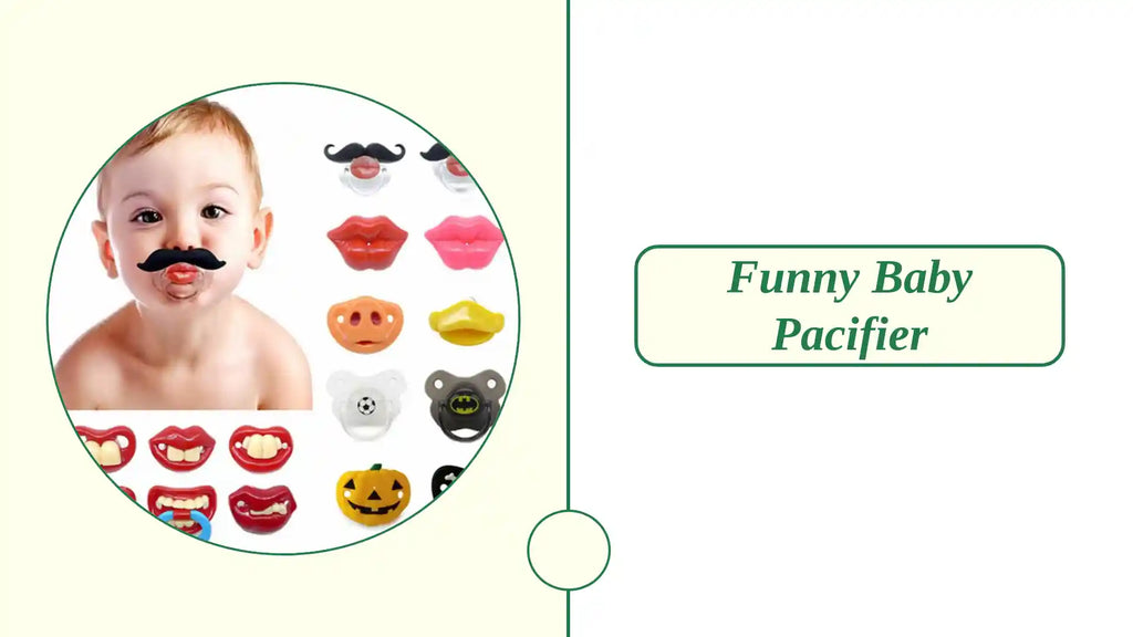 Funny baby pacifier by@Outfy