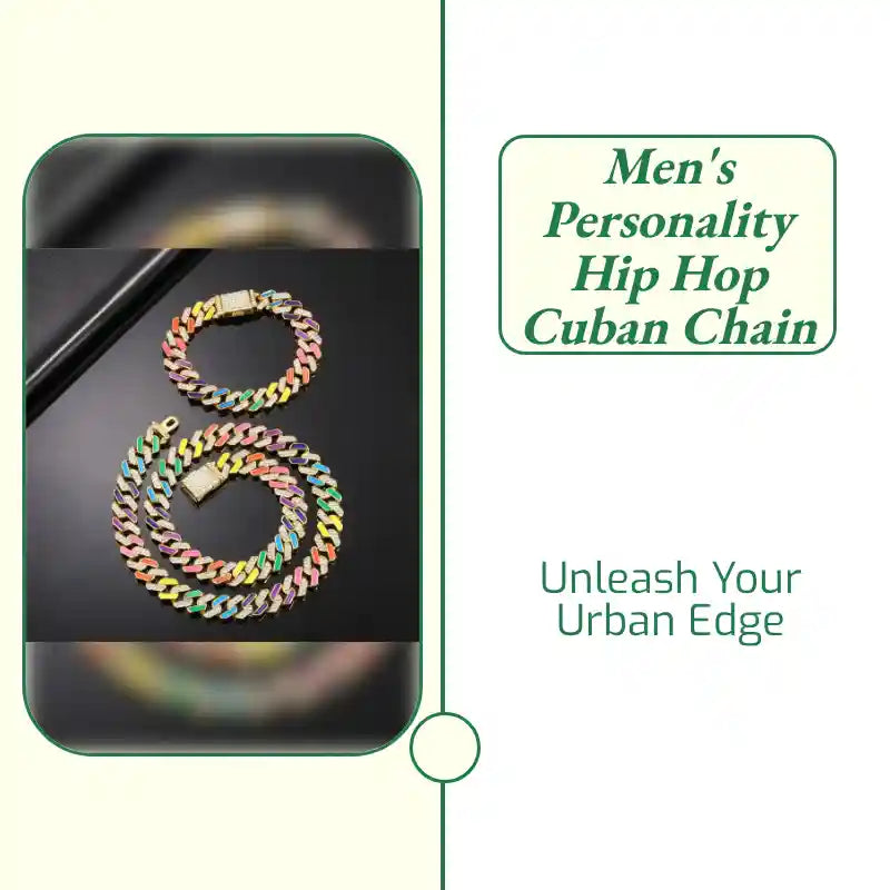 Men's Personality Hip Hop Cuban Chain by@Outfy
