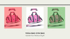 Yoga bag gym bag by@Outfy