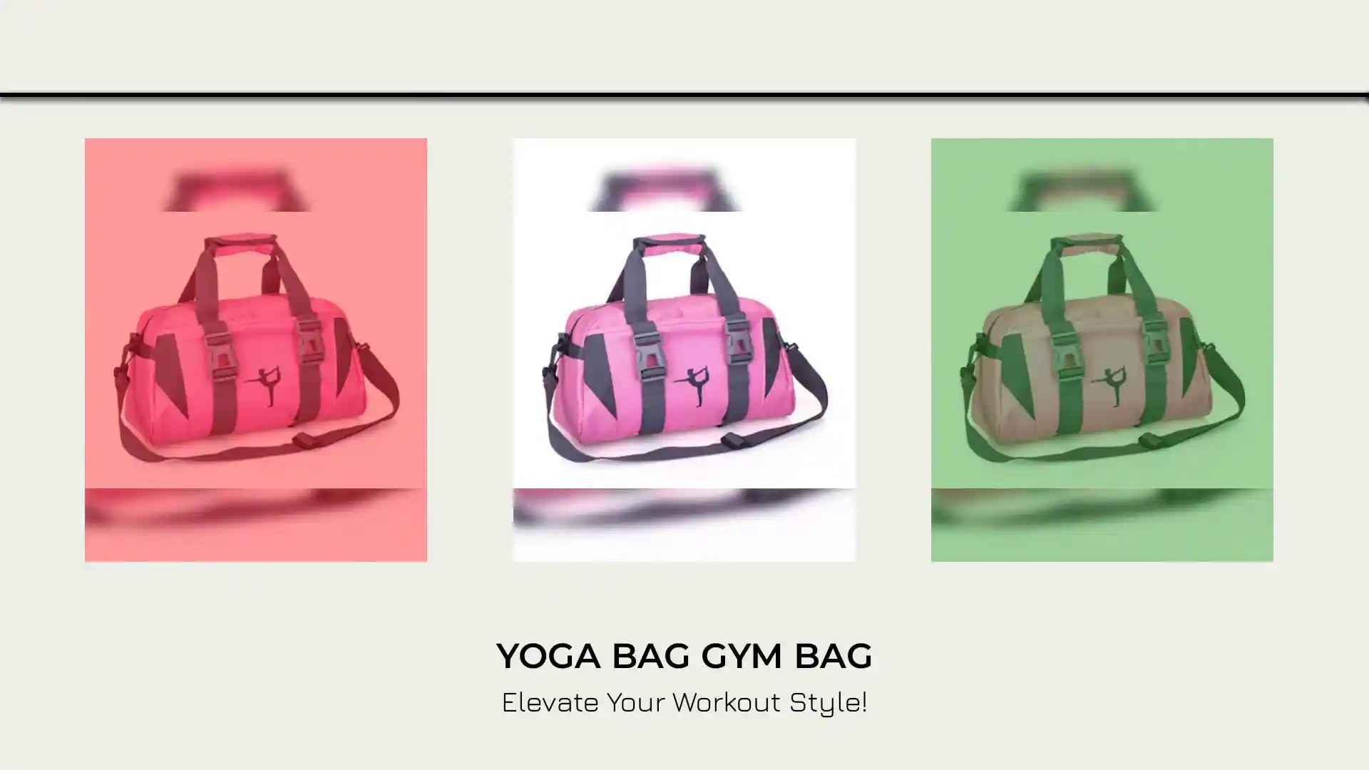 Yoga bag gym bag by@Outfy