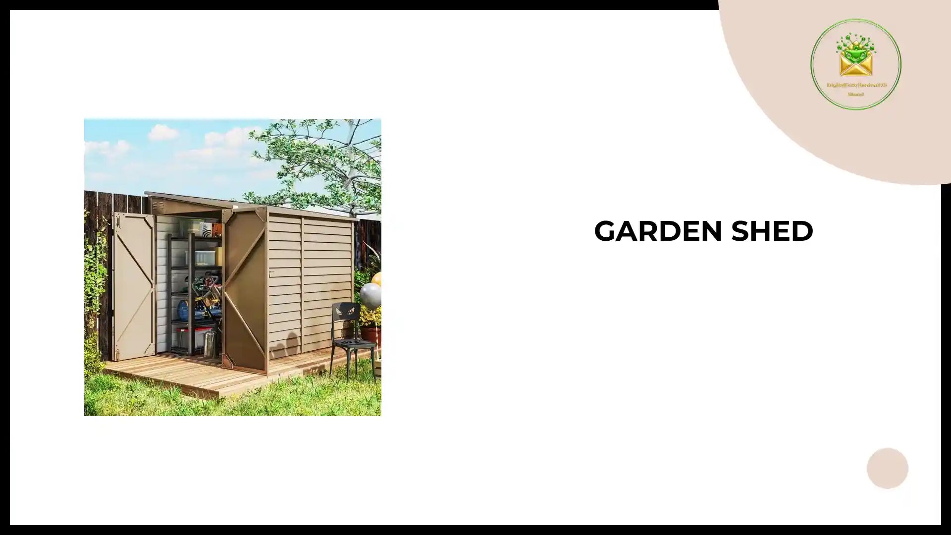 Garden Shed by@Outfy