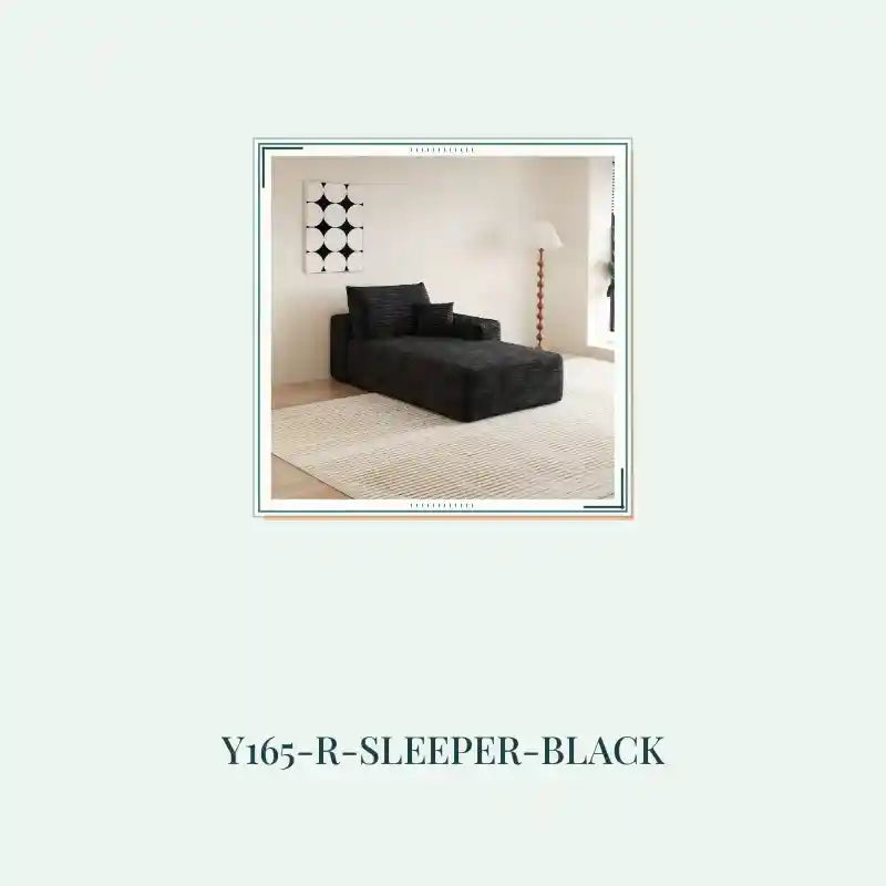 Y165-R-SLEEPER-BLACK by@Outfy