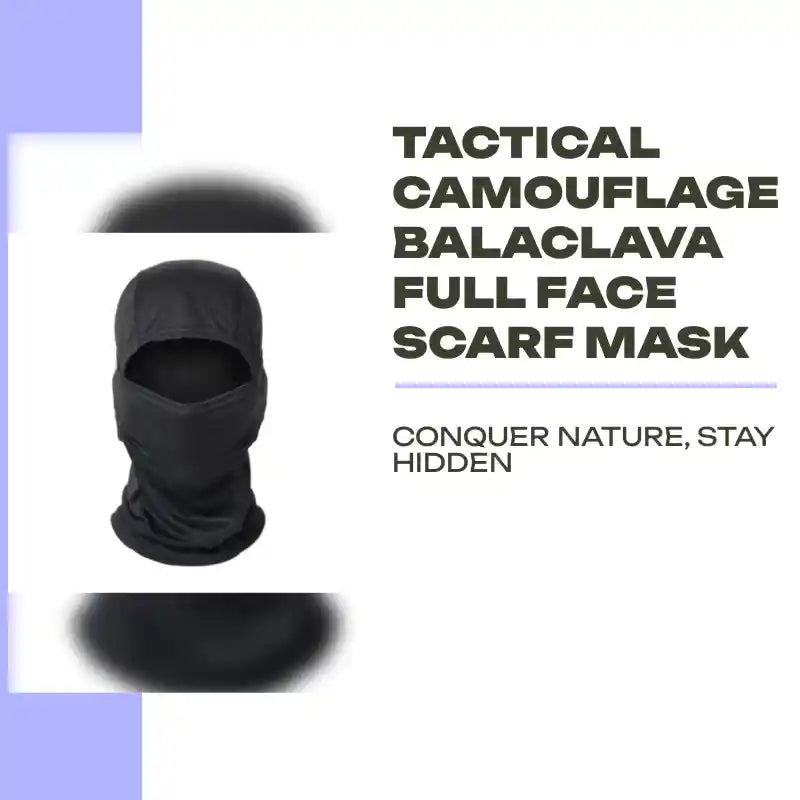 Tactical Camouflage Balaclava Full Face Scarf Mask by@Outfy