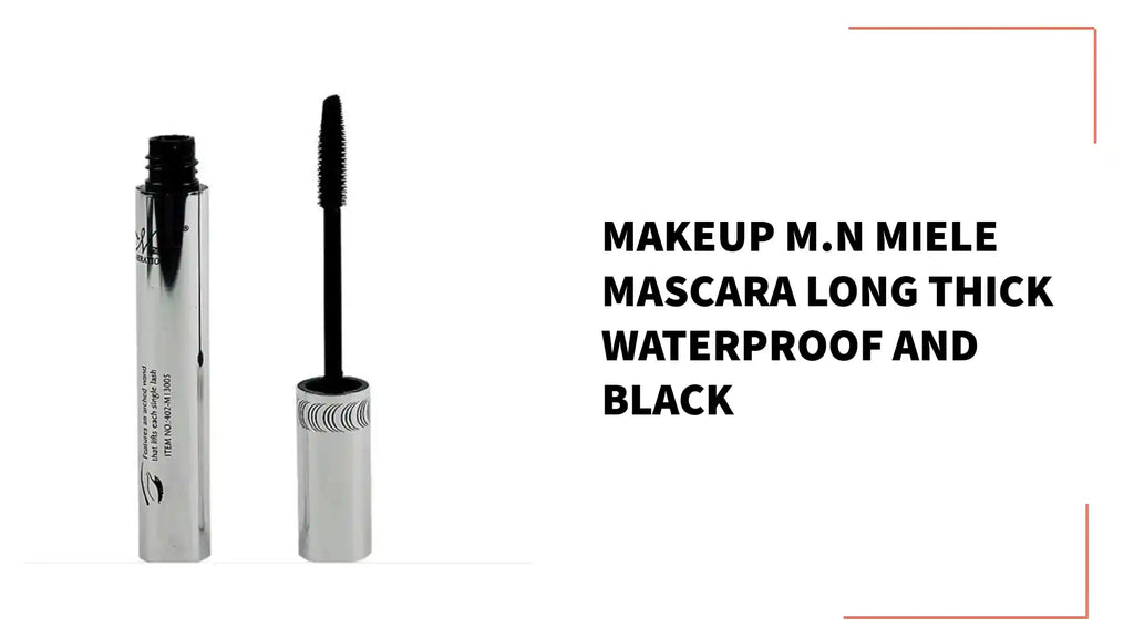 Makeup M.N Miele Mascara Long Thick Waterproof And Black by@Outfy