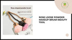 Rose Loose Powder Makeup Brush Beauty Tool by@Outfy