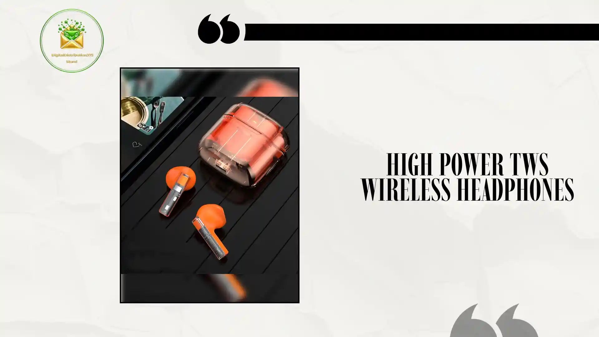 High Power TWS Wireless Headphones by@Outfy