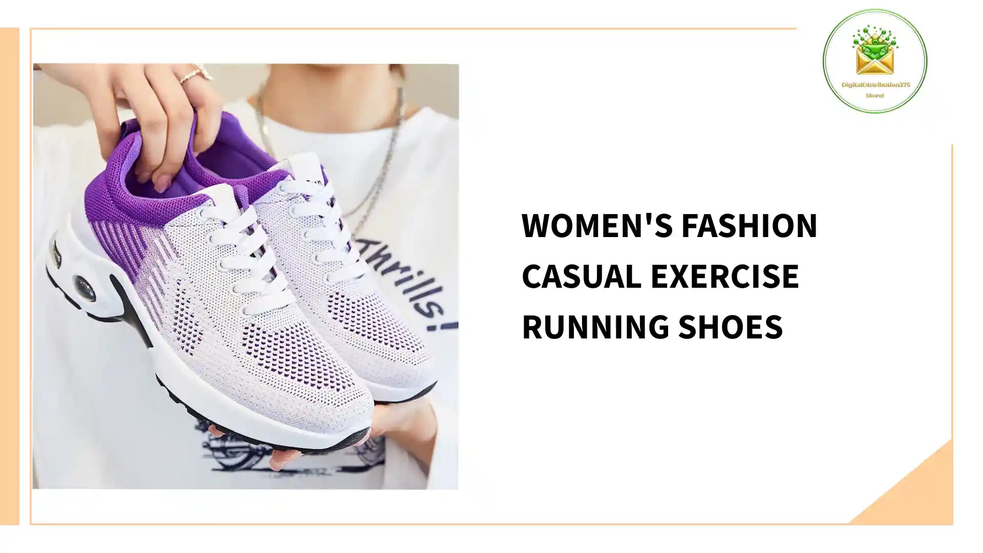 Women's Fashion Casual Exercise Running Shoes by@Outfy