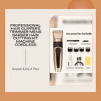 Professional Hair Clippers Trimmer Mens Barber Hair Cutting Kit Machine Cordless by@Outfy