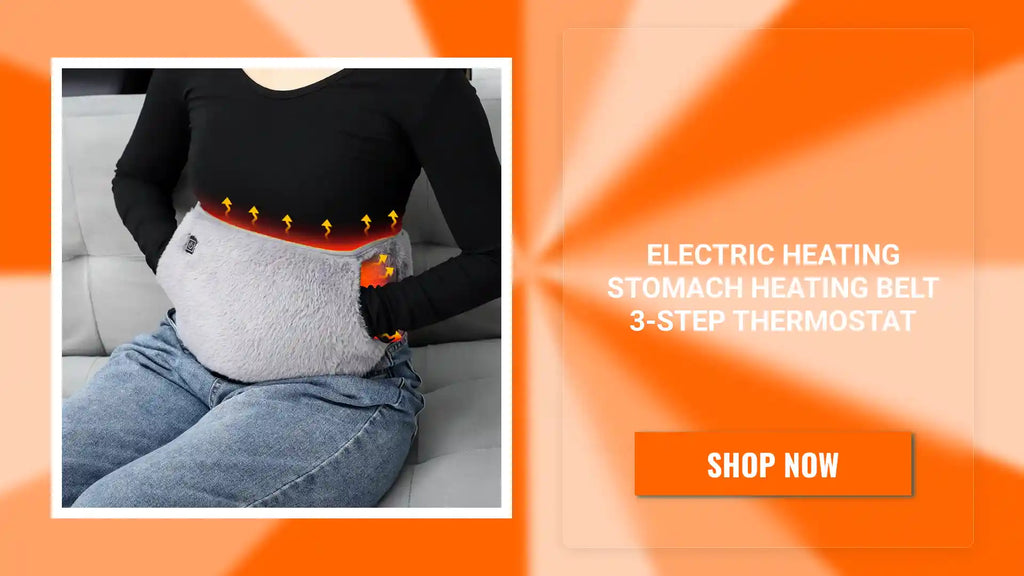 Electric Heating Stomach Heating Belt 3-step Thermostat by@Outfy
