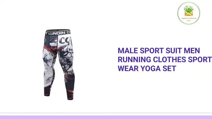 Male Sport Suit Men Running Clothes Sport Wear Yoga Set by@Outfy