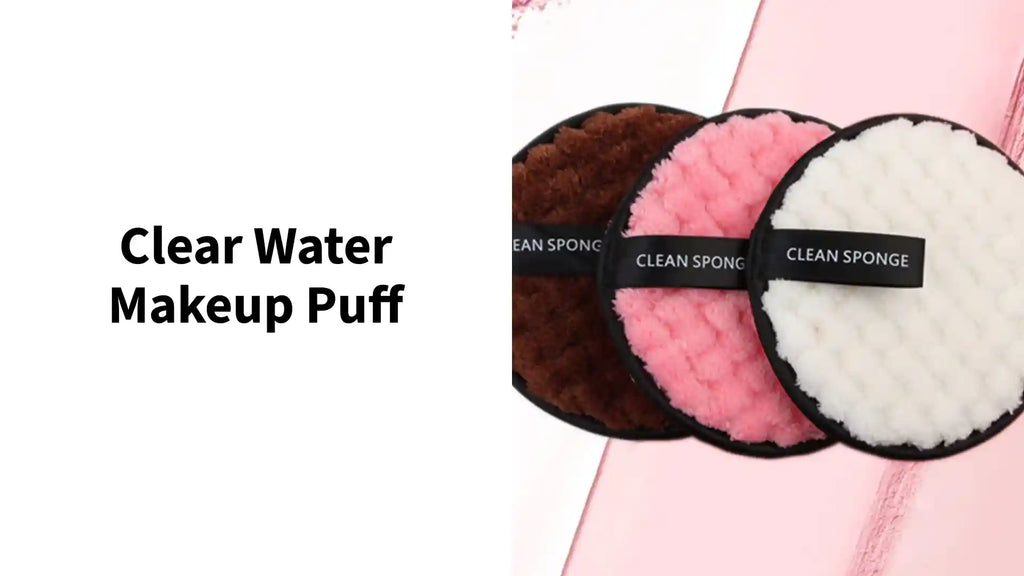 Clear Water Makeup Puff by@Outfy
