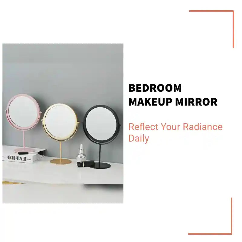Bedroom makeup mirror by@Outfy